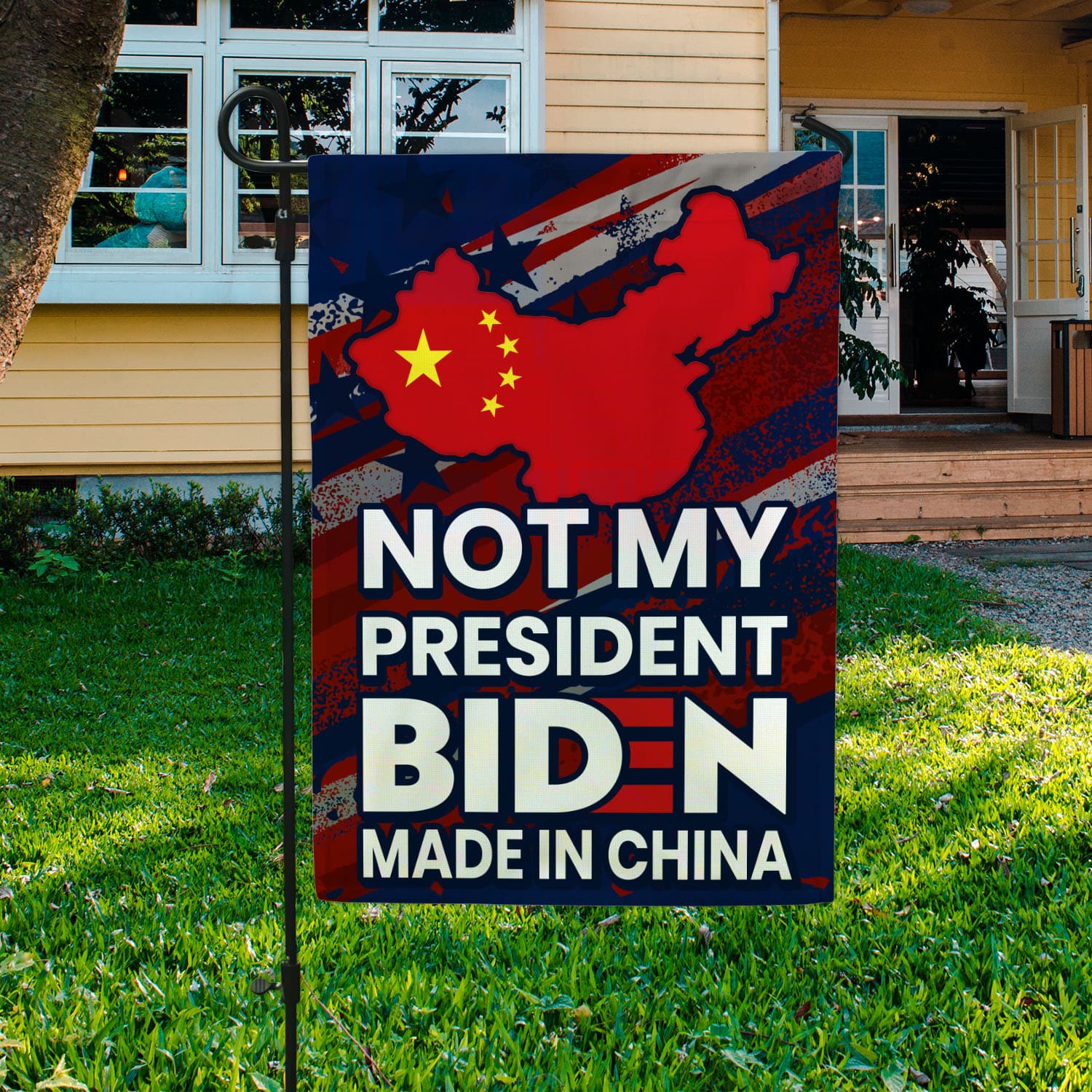 Size 30x40 Garden Flag Mockup 3