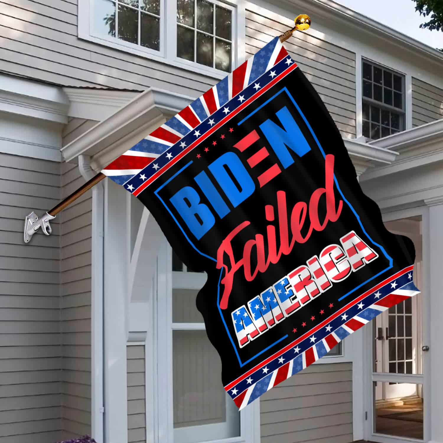 30x40 House Flag Mockup 6