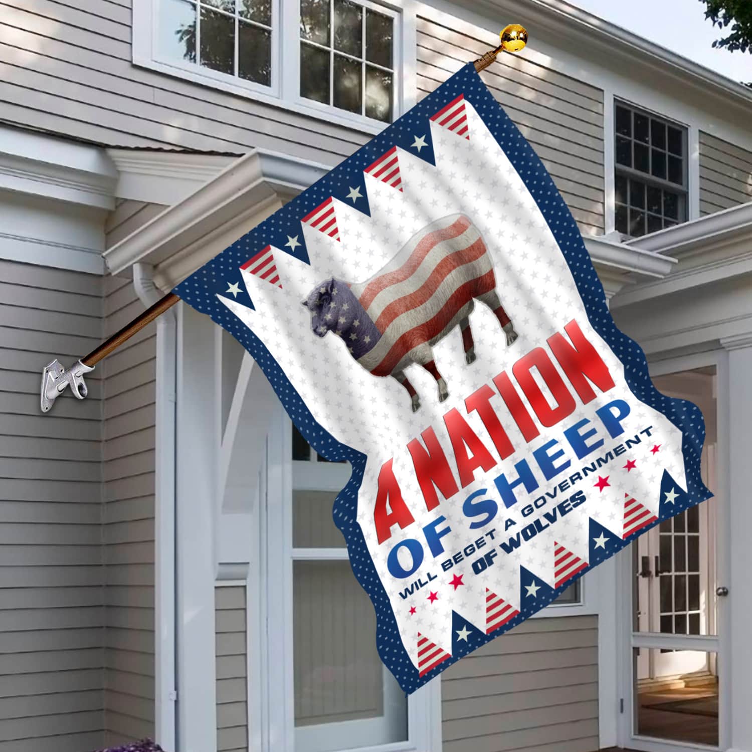 30x40 (6) House Flag Mockup 6