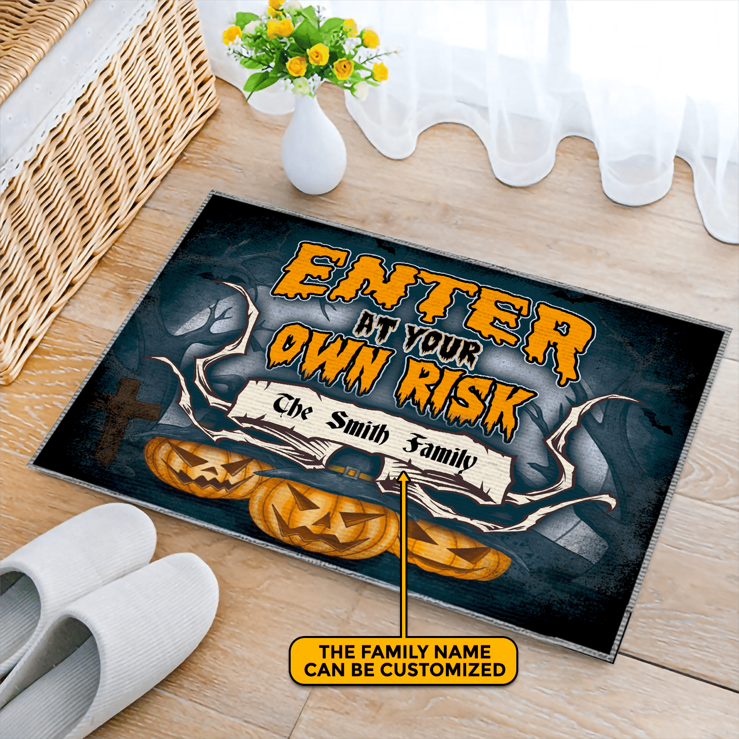 6VT. Enter At Your Own Risk doormat mk3