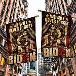 7NH. Uu tien. Never Forget Biden House Flag Mockup 2 Side-1