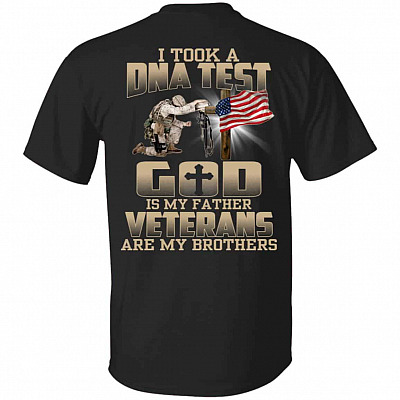 I Took A DNA test back t, Black, Unisex T-Shirt