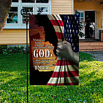 4VT. If We Ever Forget Garden Flag Mockup 3