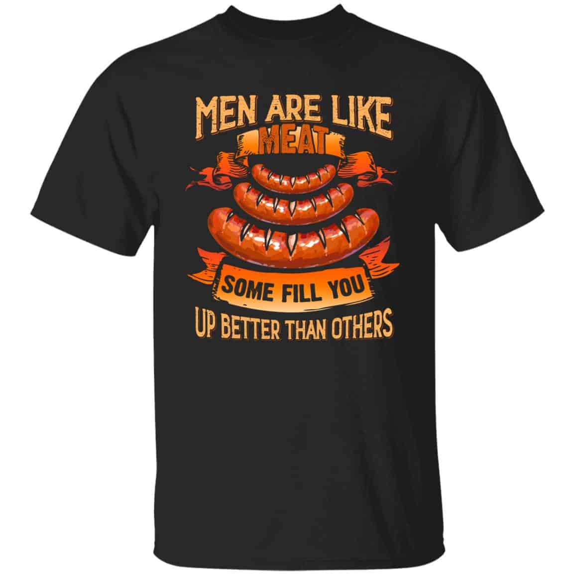 men, Black, Unisex T-Shirt