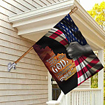 4VT. If We Ever Forget House Flag Mockup 2