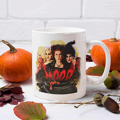 Hocus Pocus Mood Ceramic Coffee Mug - Beer Stein - Water Bottle - Color Changing Mug - Halloween Themed Mug