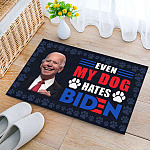 2O. Dog Hate Biden Doormat (5) Doormat mockup 2