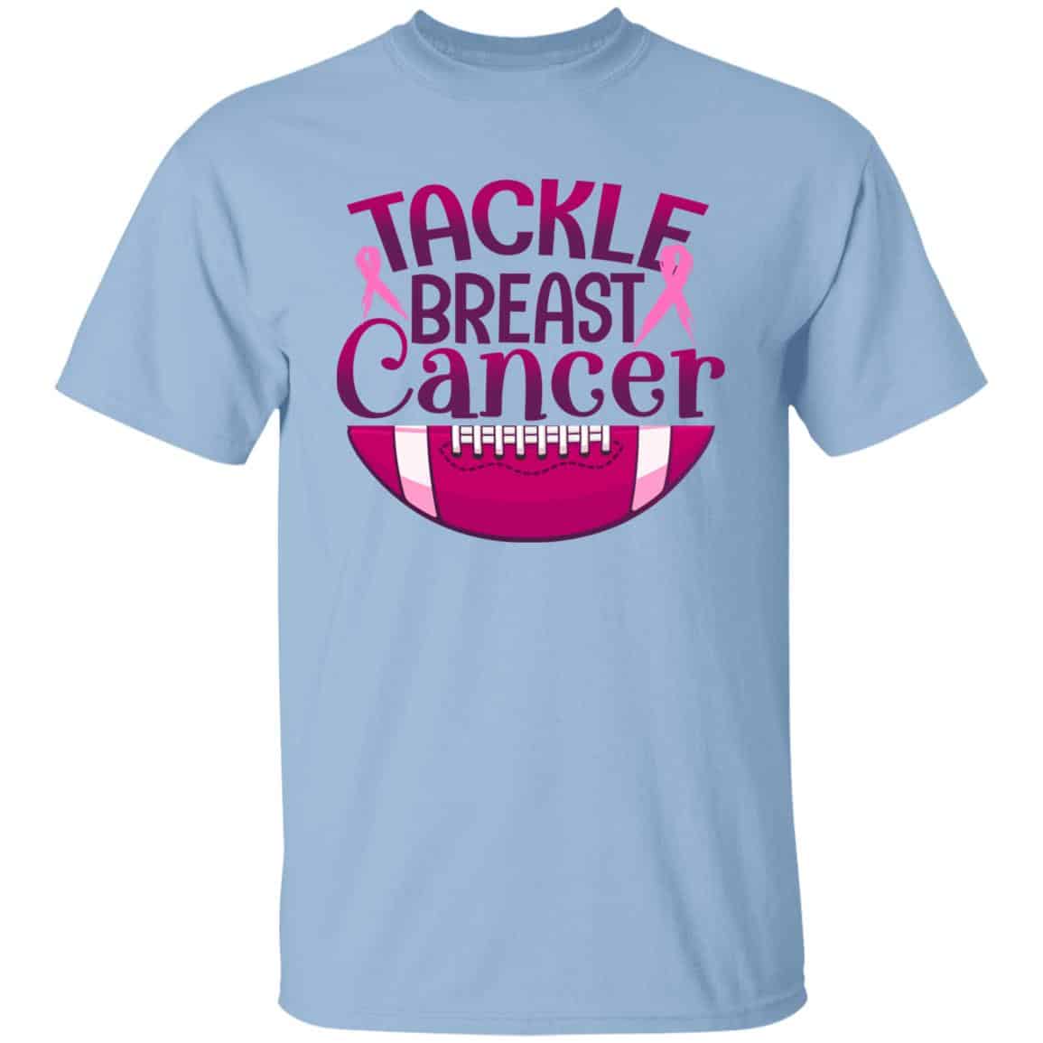 Tackle Tshirt, Light Blue, Unisex T-Shirt
