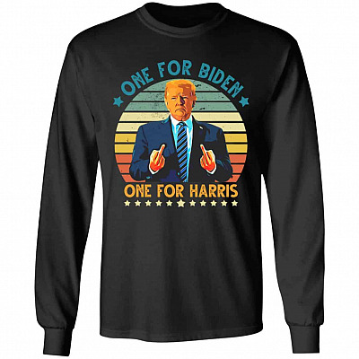 biden, Black, Long Sleeve