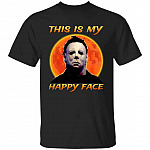 face, Black, Unisex T-Shirt