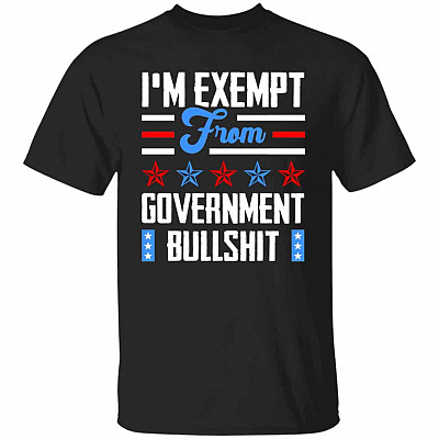 exempt tee, Black, Unisex T-Shirt