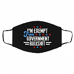 exempt mask, Black, Cloth Face Cover – Medium/Large exempt mask, Black, Cloth Face Cover – Medium/Large