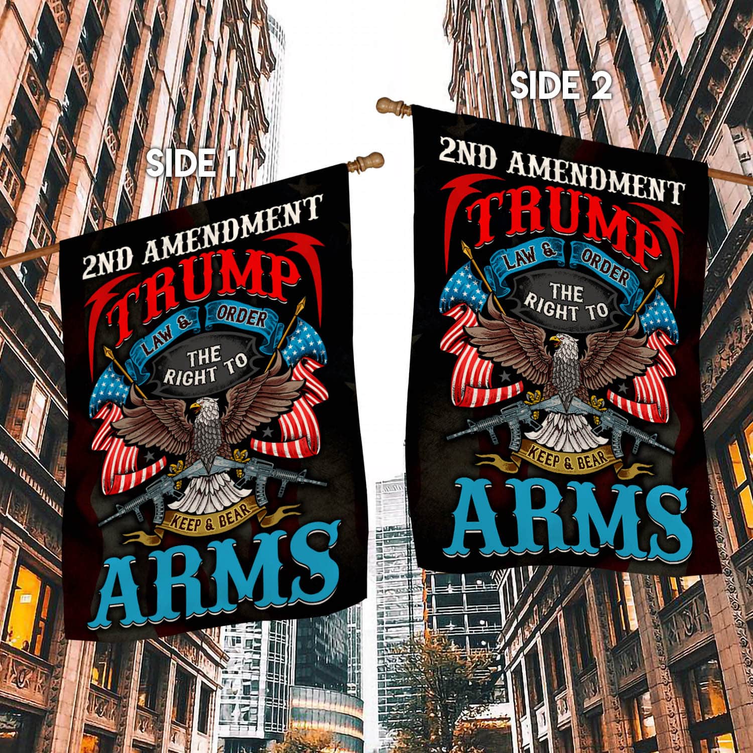 30x40 (8) House Flag Mockup 2 Side-1fx