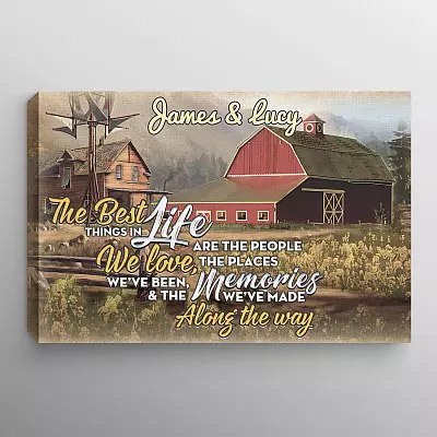 0.75'' Framed Canvas