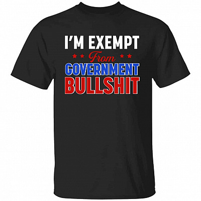exempt, Black, Unisex T-Shirt