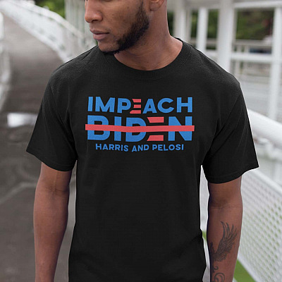 Impeach Biden Harris And Pelosi T-Shirt - Anti Biden Harris T-Shirt - Political T-Shirt
