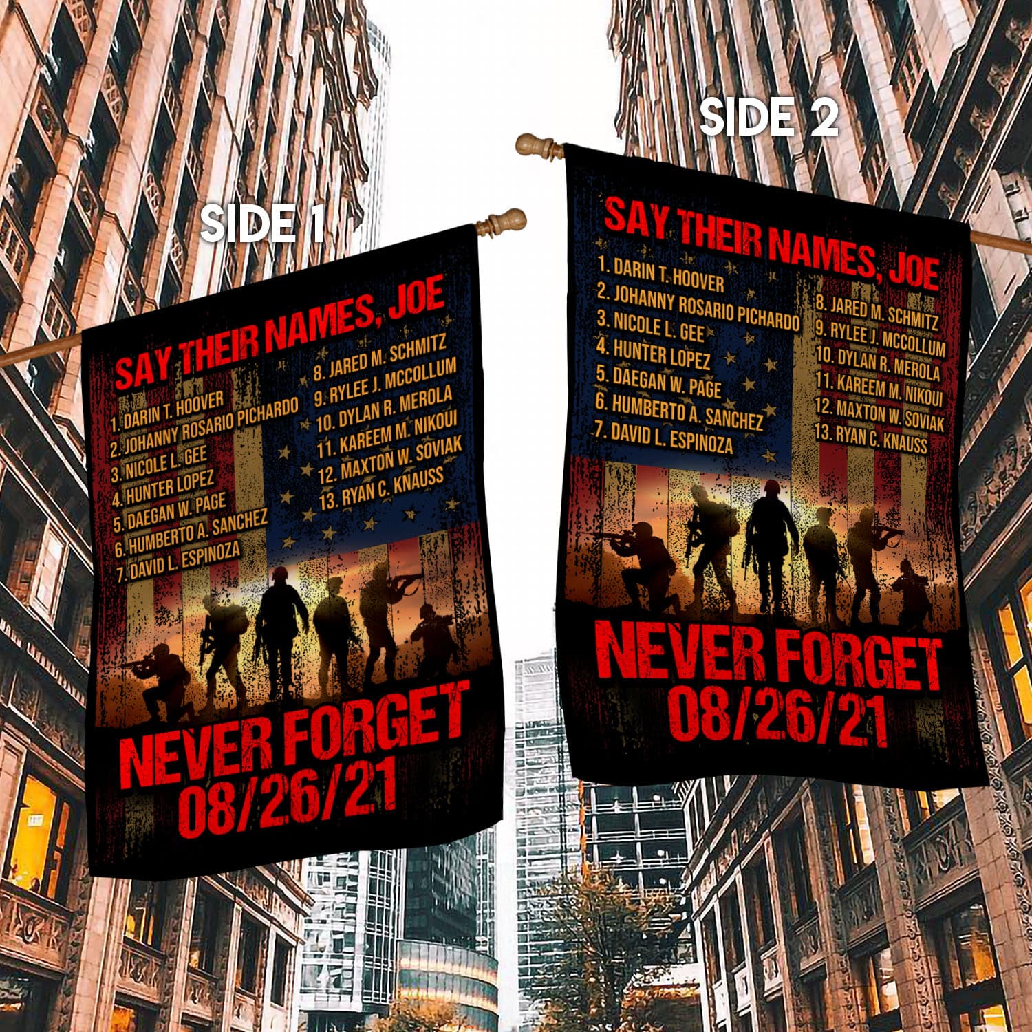 SIDE 1 30x40 House Flag Mockup 2 Side-1