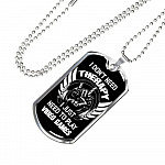 I Don't Need Therapy I Just Need To Play Video Games Dog Tag Necklace - Video Gaming Gamer Controller Necklace Gift