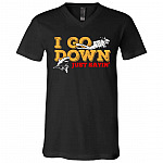 tee, Black, V-Neck T-Shirt