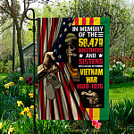 7LV. In Memory of 58479 Garden Flag Mockup 5
