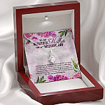 To My Beautiful Mother On My Wedding Day Alluring Beauty Necklace - Mother Of The Bride Gifts From Daughter