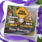 Still Married A Marriage With Some Miles Is Something Worth Celebrating Love Knot Necklace