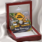 Still Married A Marriage With Some Miles Is Something Worth Celebrating Love Knot Necklace