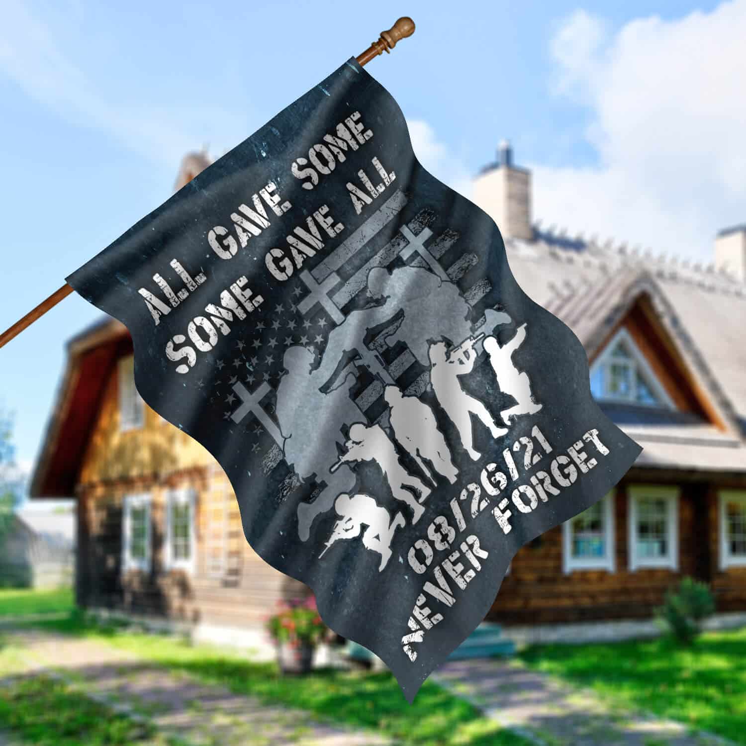 30x40 House Flag Mockup 5