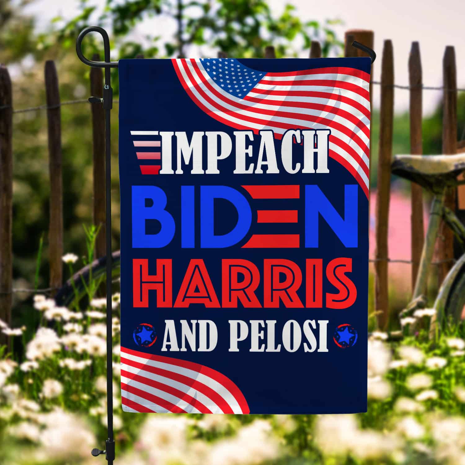 5O. Impeach Biden-30x40 Garden Flag Mockup 6