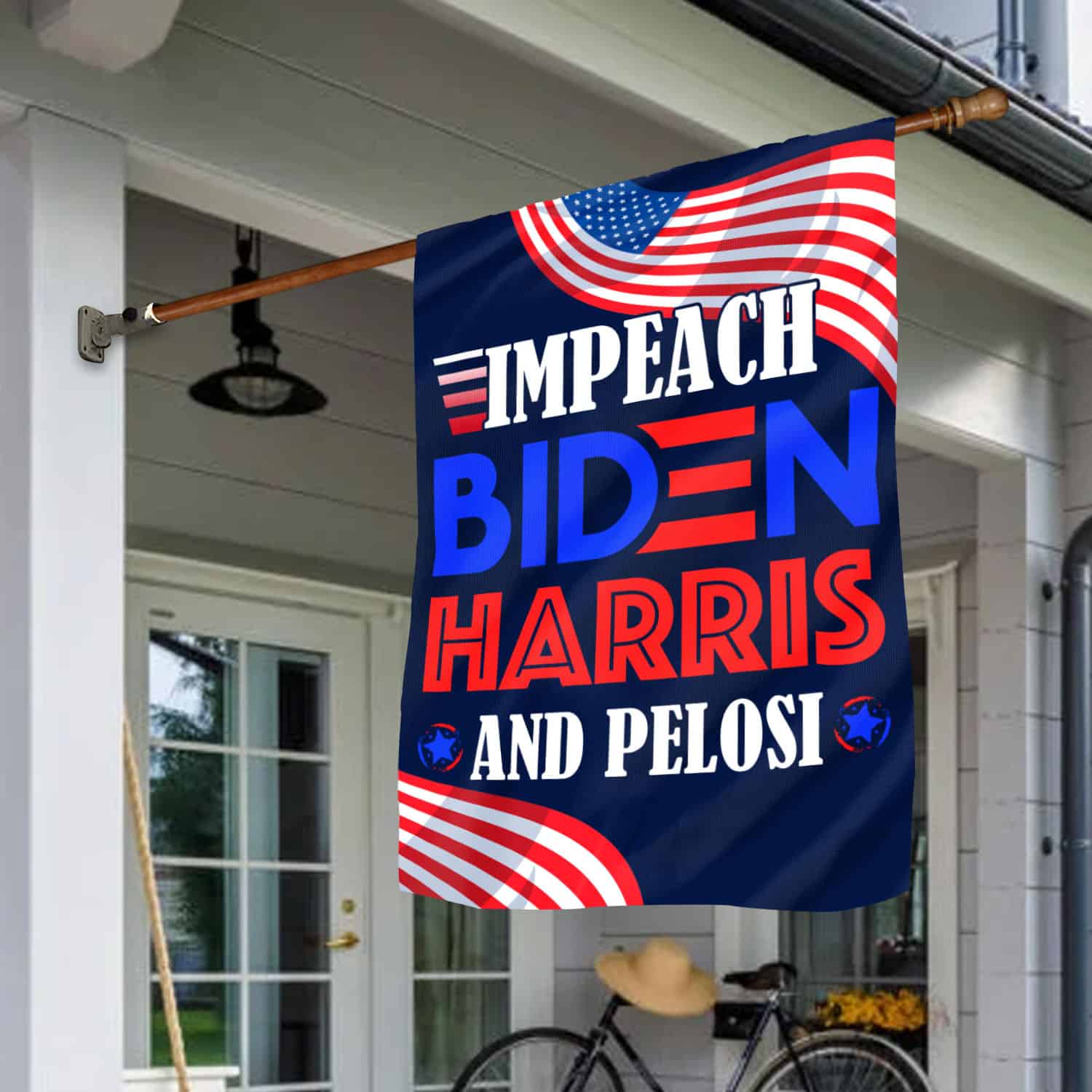 5O. Impeach Biden-30x40 House Flag Mockup 1