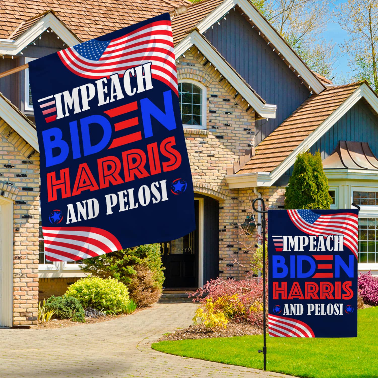 5O. Impeach Biden-30x40 Garden & House Mockup 3