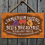 57 HG. Hocus Kids Stay Free Door Sign Mockup 1