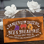 57 HG. Hocus Kids Stay Free Door Sign Mockup 3