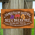 57 HG. Hocus Kids Stay Free Door Sign Mockup 11