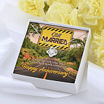 Still Married a Marriage with Some Miles Is Something Worth Celebrating Happy Anniversary Love Knot Pendant Necklace