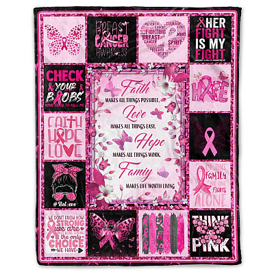 Cozy Plush Fleece Blanket - 50x60