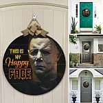 7Th. My Happy Face Myers (4) Door Sign Mockup 12