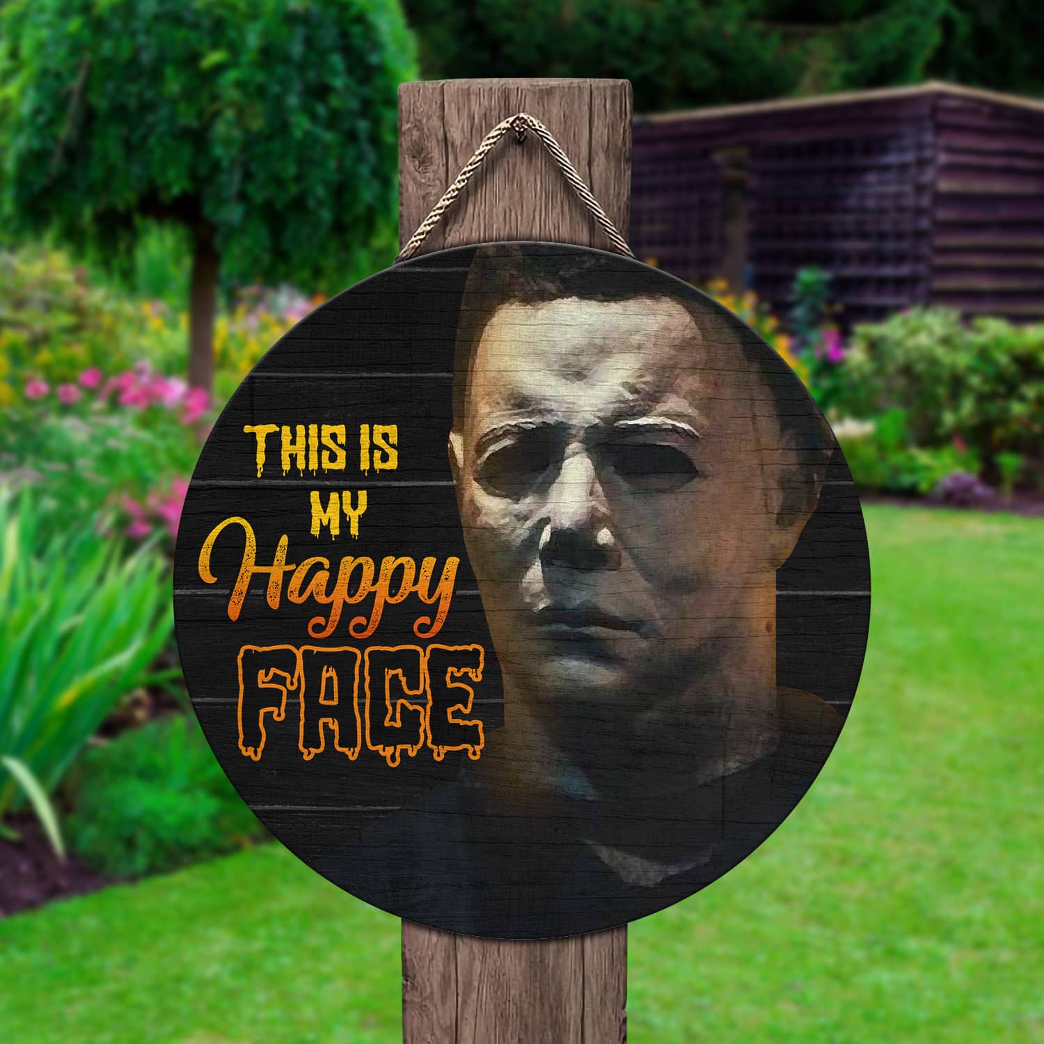 7Th. My Happy Face Myers (4) Door Sign Mockup 2