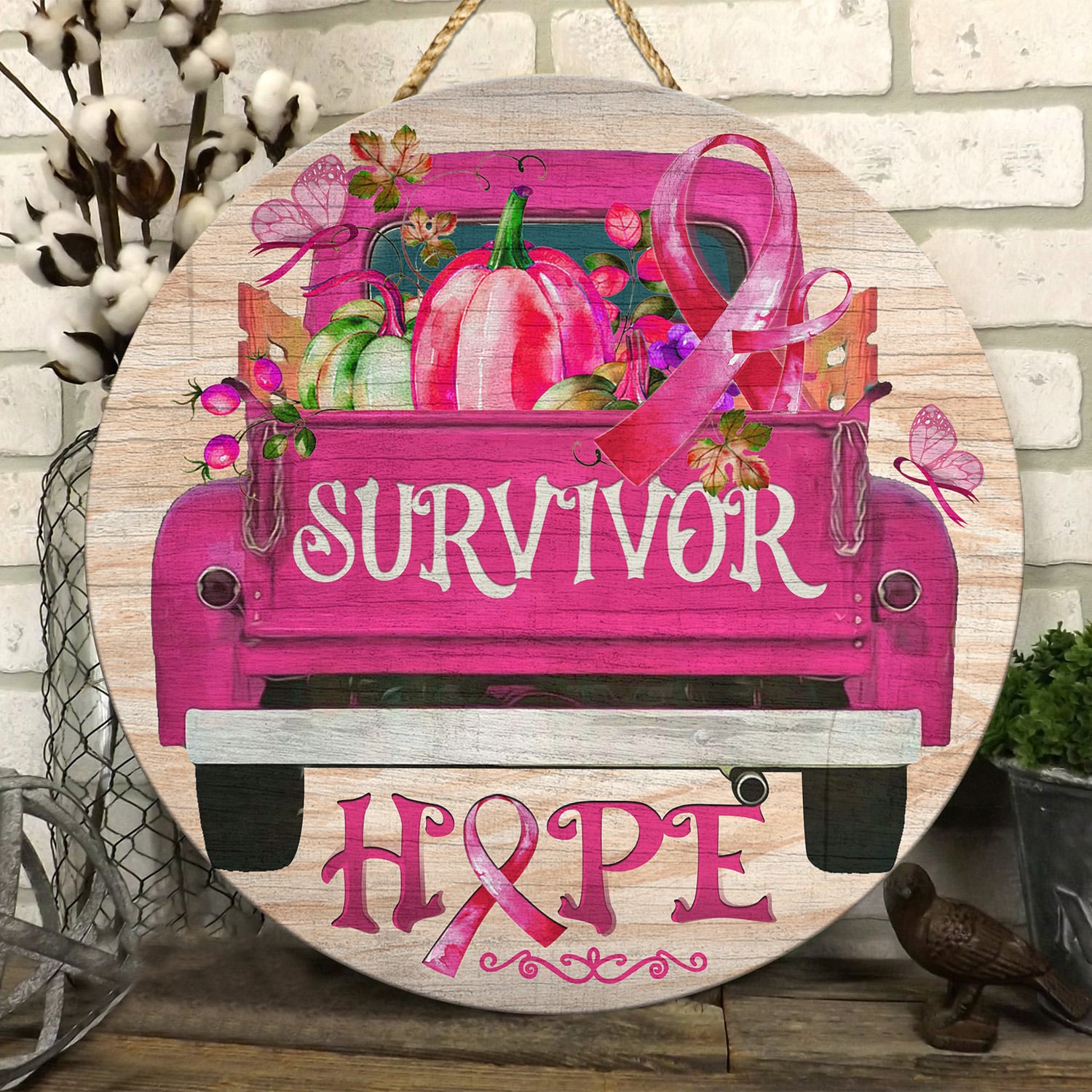 6NH. Survivor Hope (7) Door Sign Mockup 6