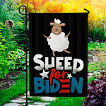 Sheep for Biden Garden Flag - House Flag - Wall Flag - Impeach Biden Flag