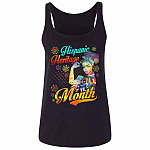 National Hispanic Heritage Tank, Black, Ladies Tank Top National Hispanic Heritage Tank, Black, Ladies Tank Top