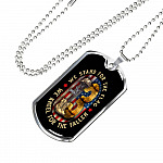 Never Forget 13 Fallen Soldiers Dog Tag Necklace - We Stand For The Flag Kneel For The Fallen 13 Heroes Dog Tag Necklace