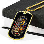 Never Forget 13 Fallen Soldiers Dog Tag Necklace - We Stand For The Flag Kneel For The Fallen 13 Heroes Dog Tag Necklace