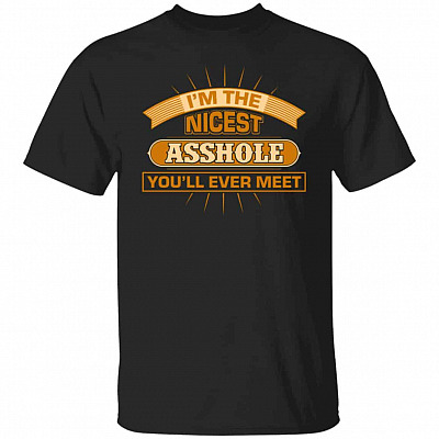 nicest, Black, Unisex T-Shirt
