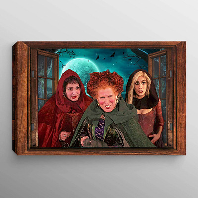 0.75'' Framed Canvas