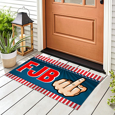Alternative view of FJB Pro America Anti Biden Decorative Doormat - Fck Joe Biden Funny Political Welcome Mat