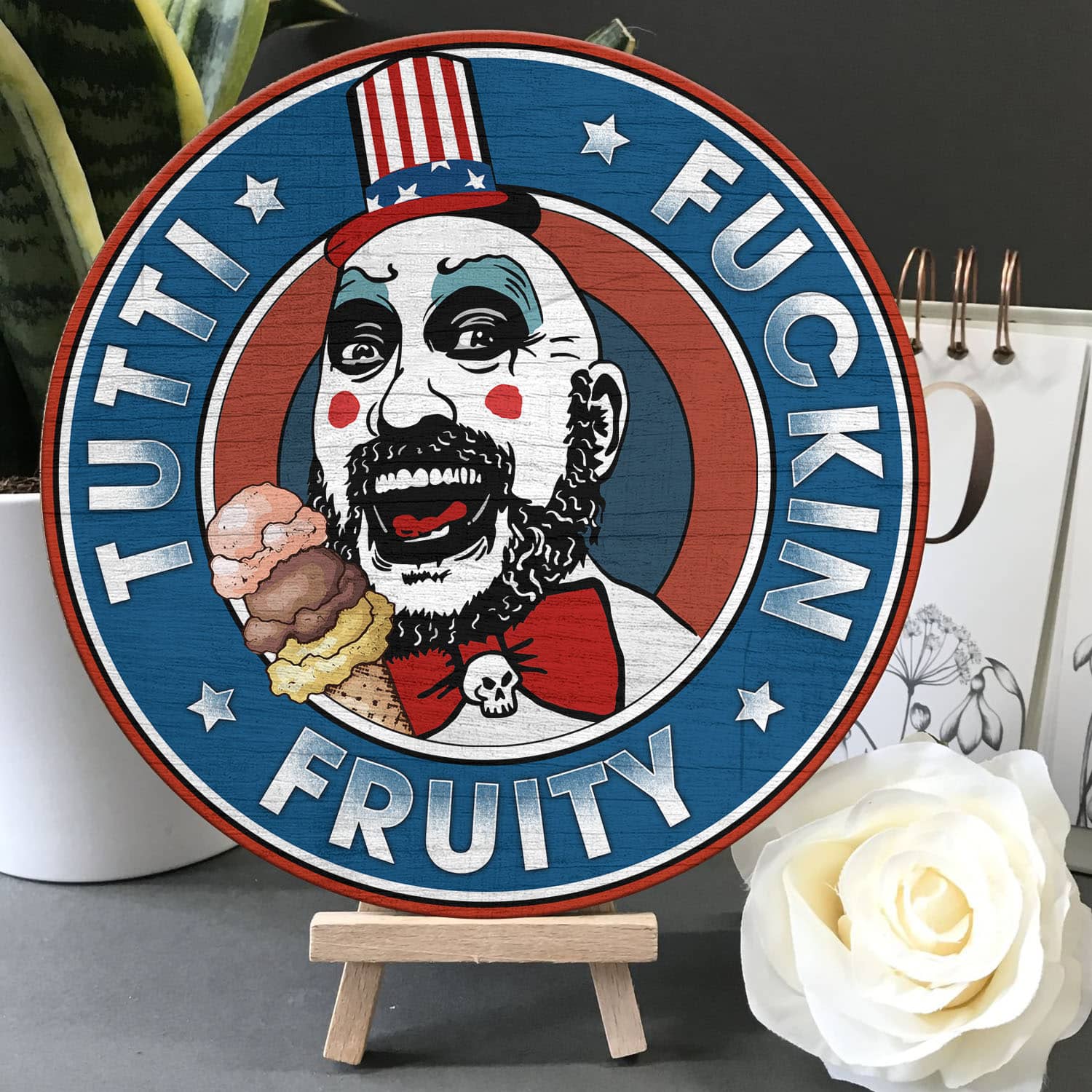 27 HG. Captain Tutti (doorsign) (5) Door Sign Mockup 5