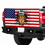 3O. Jesus Cross (4) Tailgate Wrap Mockup 12