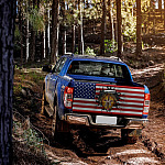 3O. Jesus Cross (4) Tailgate Wrap Mockup 16