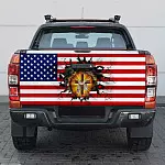 3O. Jesus Cross (4) Tailgate Wrap Mockup 2